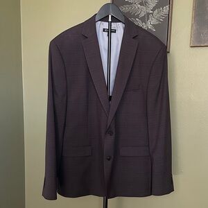Men's Burgundy Blazer